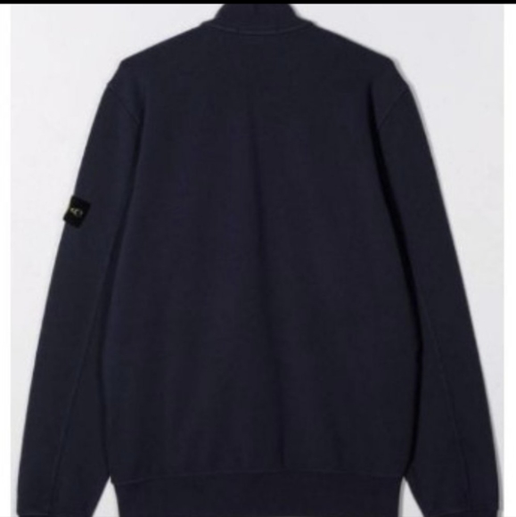 Stone Island Junior (14 yrs) logo patch bomberjacket EUC - Picture 2 of 7